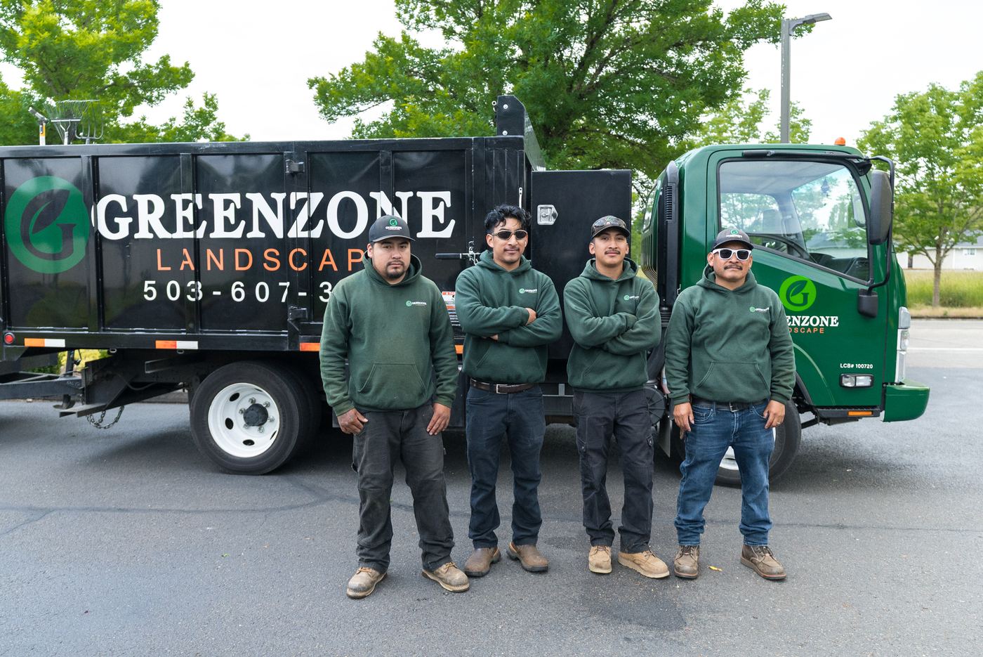Greenzone Landscape professional crew in Oregon